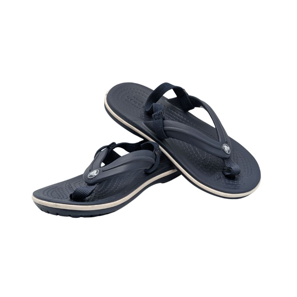 Crocs Navy Classic Flip Size Toddler 8